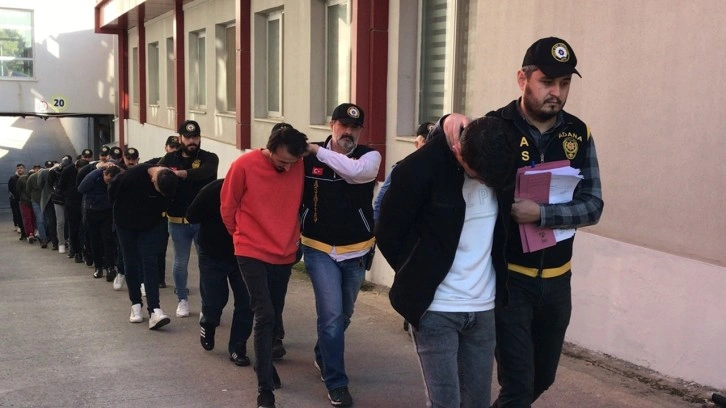Adana merkezli 33 ilde eş zamanlı dolandırıcılık operasyonu: 55 şüpheli gözaltına alındı