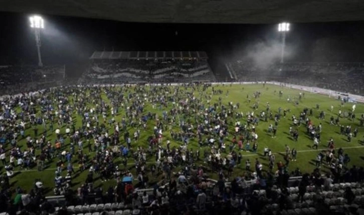 Arjantin'de futbol maçında çıkan olaylar nedeniyle 1 kişi yaşamını yitirdi