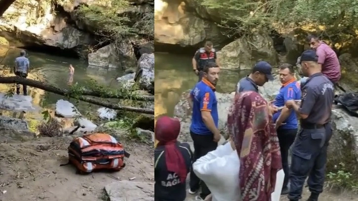 Bartın’da feci olay. Kayalıktan şelale göletine atladı, çamura saplanarak öldü