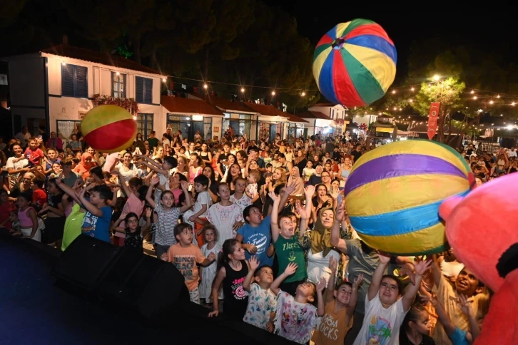 Çocuklar da Kültür Festivali’nde doyasıya eğlendi