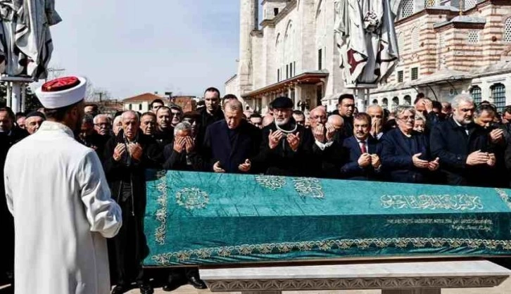 Cumhurbaşkanı Erdoğan eski patronu Kemal Coşkun'un cenaze törenine katıldı