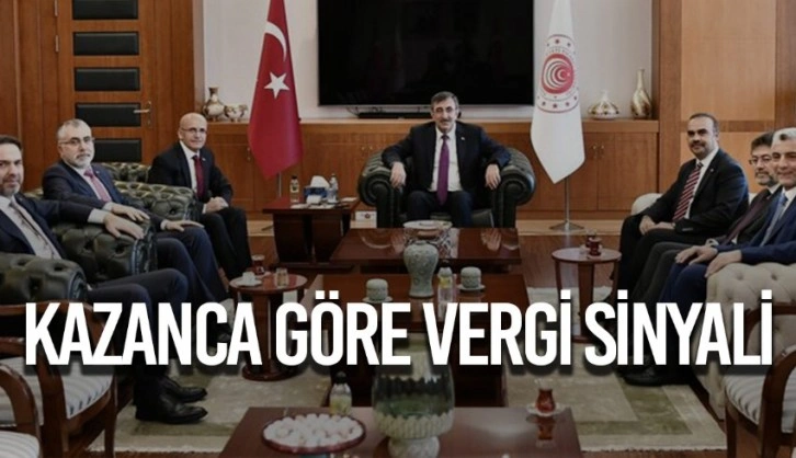 Cumhurbaşkanı Yardımcısı Cevdet Yılmaz'dan vergi açıklamaları...