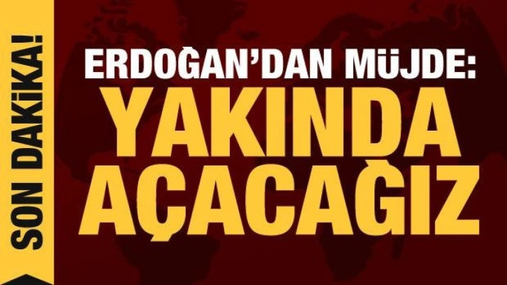 Erdoğan'dan müjde: Barbaros Hayrettin Paşa Camii yakında açılıyor