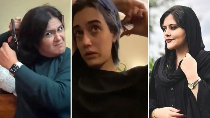 İranlı kadınlar ayaklandı, Mahsa için saçlarını kesiyorlar