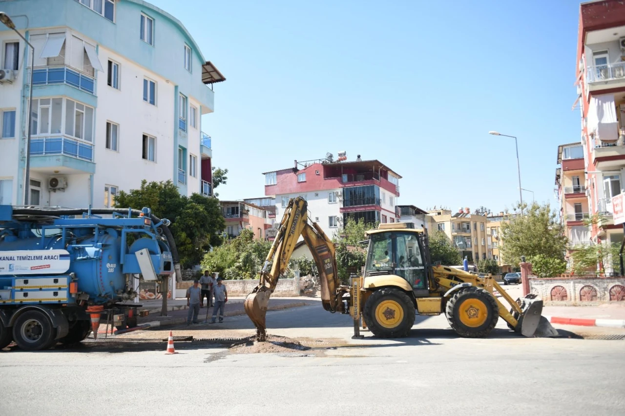 Kepez’de su baskınlarına karşı etkin mücadele