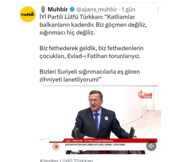 Mülteciler konusu zümreyi rahatsız etti