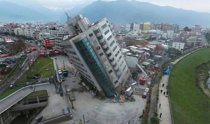 Tayvan'da 6,5 şiddetinde deprem, 50'ye yakın artçı sarsıntı