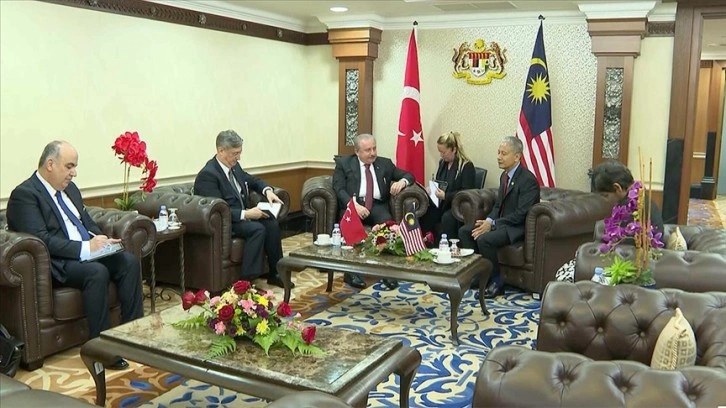 TBMM Başkanı Şentop, Malezya Temsilciler Meclisi Başkanı Harun ile görüştü
