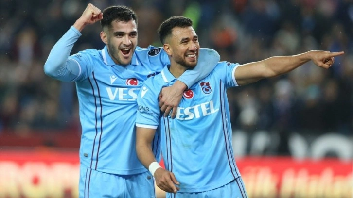 Trabzonspor, Antalyaspor engelini Trezeguet ve Naci Ünüvar'ın golleriyle geçti