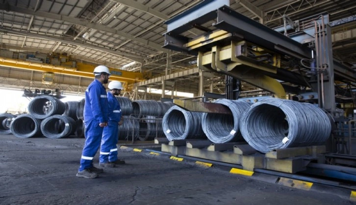 Türkiye'nin ham çelik üretimi yüzde 8,4 artarak 2,9 milyon tona ulaştı