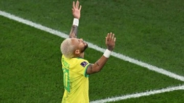 2022 Dünya Kupası son 16 turunda Güney Kore filelerini havalandıran Neymar tarihe geçti