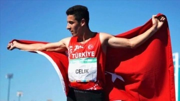 45 yıllık rekoru tarihe gömdü! Milli atlet Mehmet Çelik'ten tarihe geçen performans