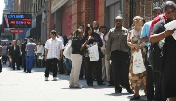 ABD'de İşsizliğin %90'ını siyahiler oluşturuyor
