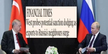 Ağızlarındaki baklayı çıkarıyorlar: Financial Times: “AB’nin Türkiye’ye Rusya’ya yaptırım baskısı artabilir