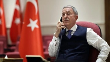 Akar ABD’li mevkidaşı Austin ile telefonda görüştü: Türkiye'nin operasyonları görüşüldü