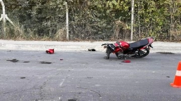 Amasya'da yürek yakan kaza. Motosikletle kaldırıma çarpan ortaokul öğrencisi hayatını kaybetti