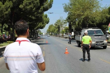 Aydın’da bayram öncesi drone destekli trafik denetimi yapıldı

