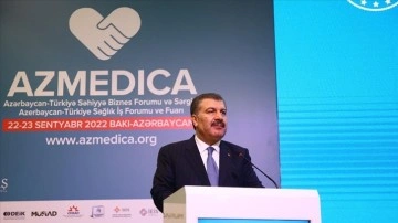 Bakü'de Türkiye-Azerbaycan Sağlık İş Forumu ve Fuarı başladı