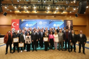 8. Akdeniz Belediyecilik Proje Yarışması'nda Dereceye Girenler Ödüllendirildi