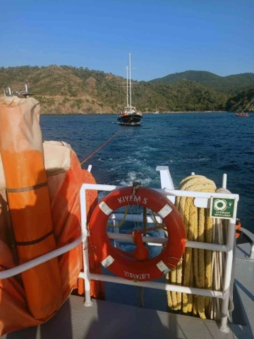 Bodrum ve Fethiye’de arızalanan tekneleri KIYEM kurtardı
