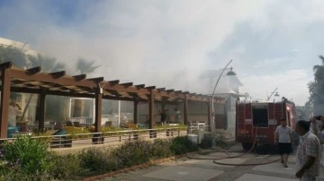 Bodrum'daki otelde yangın paniği. Büyük çapta maddi hasar oluştu