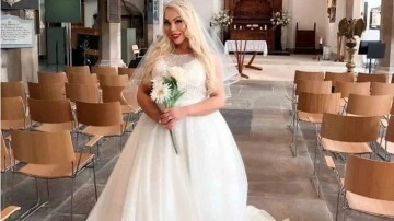 Brezilyalı fenomen isim kendisiyle evlendi. Düğününden fotoğrafları sosyal medyayı salladı
