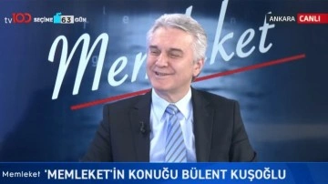 CHP Genel Başkan Yardımcısı Bülent Kuşoğlu tv100'de