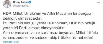 CHP'li Gürsel Tekin, İYİ Parti'de depreme yol açtı! Koray Aydın da devrede!