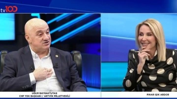 CHP Yüksek Disiplin Kurulu Başkanı Uğur Bayraktutan tv100'de önemli açıklamalarda bulunuyor