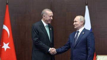 Cumhurbaşkanı Erdoğan, Putin ile görüştü: Adil barış tesis edilmeli