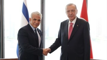 Cumhurbaşkanı Erdoğan İsrail Başbakanı Lapid'i kabul etti! Japonya Başbakanı ile görüştü
