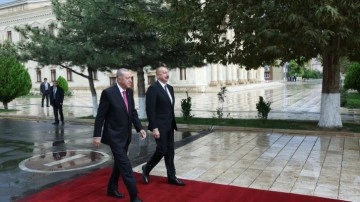 Erdoğan ve Aliyev, Iğdır-Nahçıvan Doğalgaz Boru Hattı temelini attı