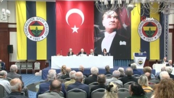 Fenerbahçe'de Süper Kupa maçının Türkiye'de oynanması önergesi kabul edildi