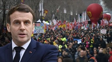Fransa'da protestolar devam ediyor. Macron: Ceplerine dokunmak lazım ancak bundan anlarlar