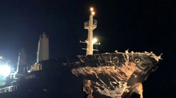 İstanbul Ahırkapı açıklarında iki gemi çarpıştı