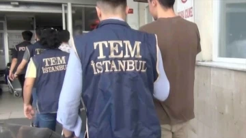 İstanbul merkezli terör operasyonunda yakalanan 12 şüpheliden 5'i tutuklandı