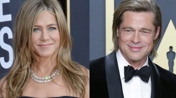 Jennifer Aniston ve Brad Pitt birbirine girdi!