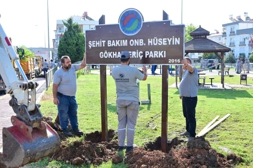 Kepez’de 116 bin metre karelik park alanı yenilendi