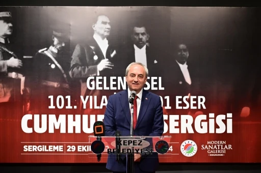 Kepez’den 101. Yıla Özel 101 Eser Cumhuriyet Sergisi