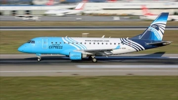 Mısır hava yolu şirketi "EgyptAir" 8 yıl sonra Kahire-Trablus seferlerine başladı