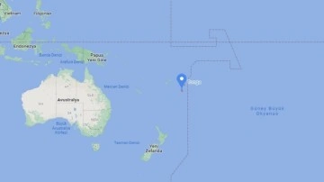 Pasifik Okyanusu'nda bulunan ada ülkesi Tonga Krallığı 6.9 ile sallandı