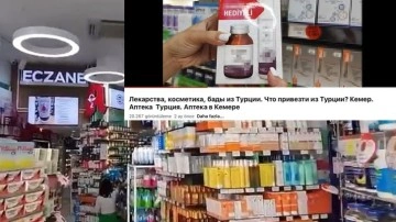 Rus çift daha ucuz diyerek eczane tanıtımı yaptı diğer eczaneleri kötüledi: Soruşturma açıldı!
