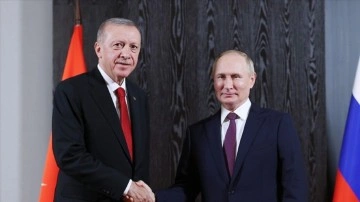 Rusya Devlet Başkanı Puntin, Cumhurbaşkanı Erdoğan'ın doğum gününü kutladı