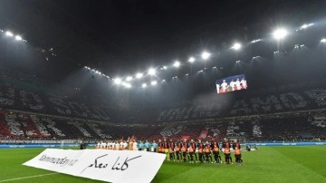 Şampiyonlar Ligi maçlarından önce Türkiye'ye destek mesajı geldi