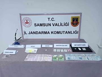 Samsun’da evinde uyuşturucu ele geçirilen şahıs gözaltına alındı
