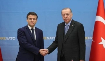 Son Dakika: Erdoğan - Macron görüşmesi başladı