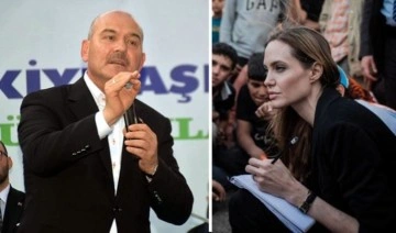 Soylu: 'Angelina Jolie'yi Suriye'ye gönderip vicdanlarını temizliyorlar'