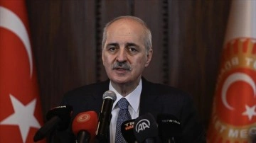 TBMM Başkanı Kurtulmuş: Gazze'deki muazzam insanlık felaketini görmezden gelemeyiz