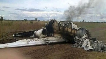 Tek motorlu bir uçak düştü. Yunanistan'daki kazada pilot öldü