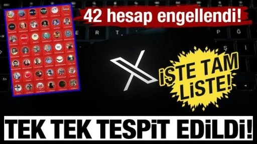 Tek tek tespit edildi: 42 FETÖ'cü hesaba X'te erişim engeli